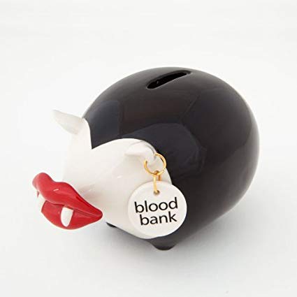 Enesco Money Talks - Blood Bank Money Bank