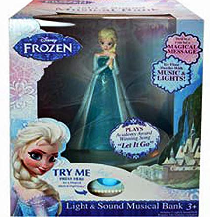 Disney Frozen Elsa Lights and Sounds Musical Bank