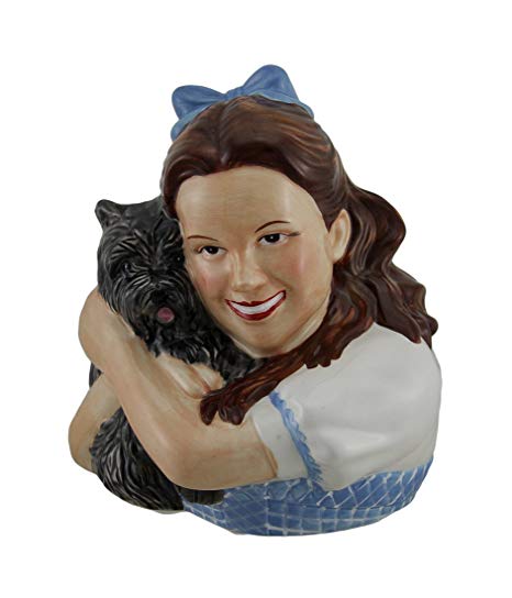 Westland Gifts Ceramic Toy Banks Wizard Of Oz Dorothy Holding Toto Ceramic Money Bank 6.5 X 7 X 6 Inches Multicolored