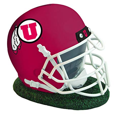 The Memory Company NCAA University of Utah Helmet Shaped Bank