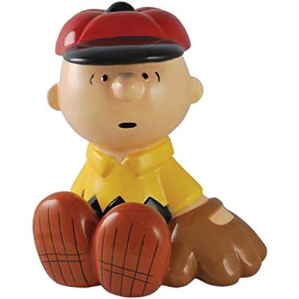 Peanuts Charlie Brown Baseball Bank