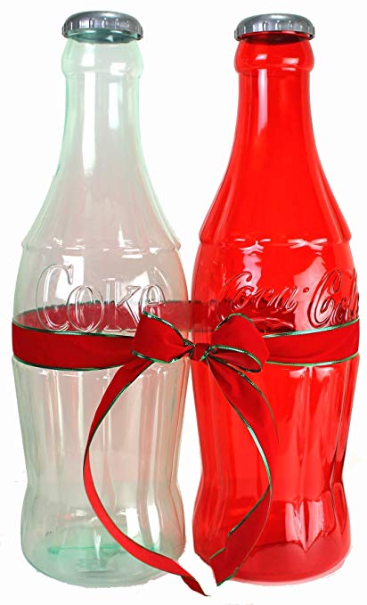 Coca Cola Coke Banks (2) Red & Clear
