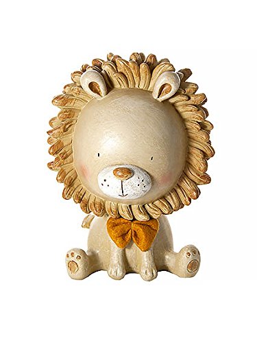 Mousehouse Gifts Golden Lion Safari Money Box Toy Coin Savings Piggy Bank for Baby Kids Children Present Gift for Boys Girls