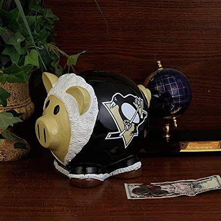 FOCO Pittsburgh Penguins Thematic Piggy Bank - 2Nd Version