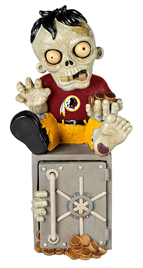 Forever Collectibles Zombie Figurine Bank