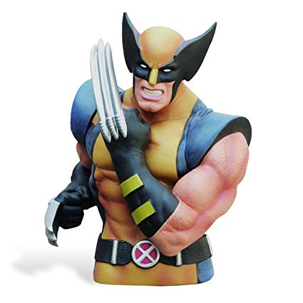 Super Heroes Wolverine X-Man 18cm Coin Money Bank by Japan Anime