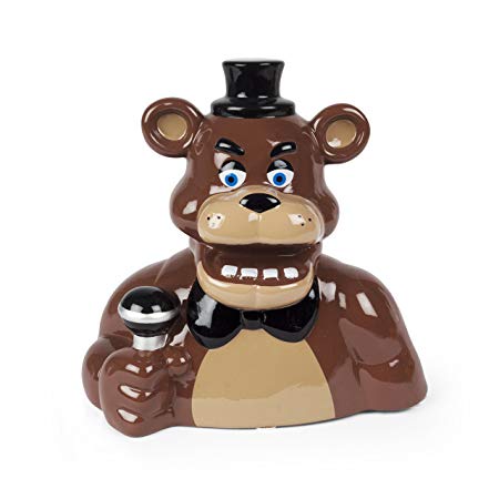 Five Nights at Freddy's Brown Decorative Coin Money Bank - Saving Money is More Fun with the Freddy