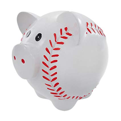 Piggy Baseball Bank