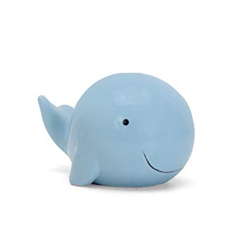 Child to Cherish Ceramic Whale Piggy Bank, Blue