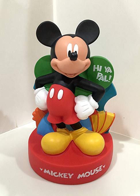 Disney Parks Mickey Mouse Coin Bank - Disney Parks Exclusive & Limited Availability
