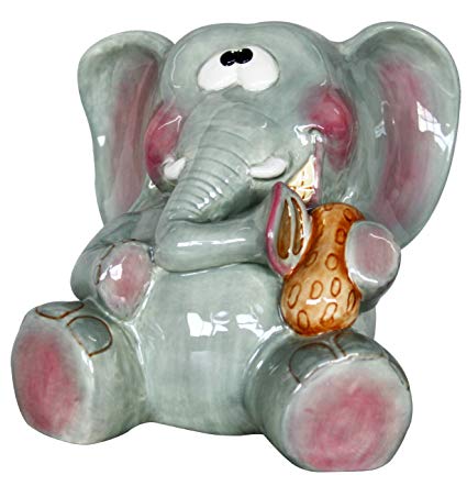 Elephant with Peanut Bank