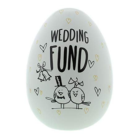 Wedding Fund - Large Savings Egg Money Box