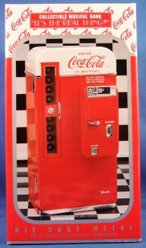 Coca Cola Vending Machine Musical Bank Vendo 1994