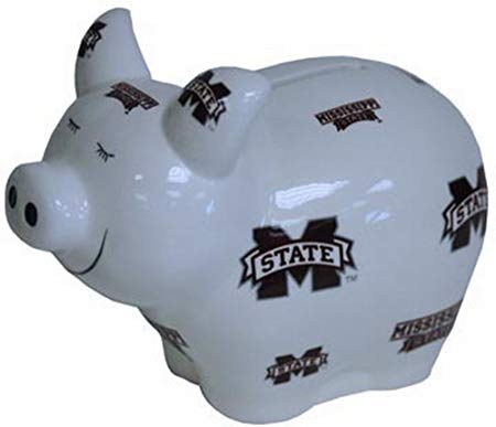 Game Day Outfitters NCAA Mississippi State Bulldogs Bank Pig Lg
