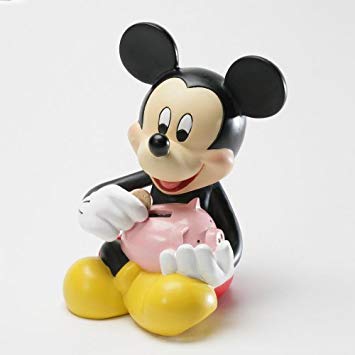 Enesco Disney Showcase Collection **Mickey Mouse Coin Bank** 4020894